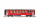 BEMO 9555 143 0m - RhB B 2313 Personenwagen EW I verkürzt 4-achsig 2. Klasse, refit rot - mit Logo