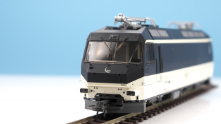 BEMO 1259 352 - MOB Ge 4/4 8002 Elektrolokomotive, nachtblau