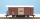 BEMO 2282 159 - RhB D2 4079 gedeckter Güterwagen 2-achsig, braun - Schienenreinigungswagen