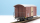 BEMO 2282 159 - RhB D2 4079 gedeckter Güterwagen 2-achsig, braun - Schienenreinigungswagen