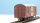 BEMO 2282 159 - RhB D2 4079 gedeckter Güterwagen 2-achsig, braun - Schienenreinigungswagen