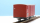 BEMO 2294 119 - RhB Gk 5289 gedeckter Güterwagen 2-achsig, oxydrot