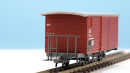 BEMO 2294 191 - RhB Xk 9017 gedeckter Güterwagen 2-achsig,, Schweisserwagen FL 70er Jahre