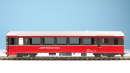 BEMO 3244 100 - RhB BD 2475 Personenwagen mit Gepäckabteil EW IV 4-achsig 2. Klasse, rot/dunkelbraun "Bernina Express" BEX - EINMALIGE AUFLAGE