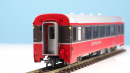 BEMO 3244 100 - RhB BD 2475 Personenwagen mit Gepäckabteil EW IV 4-achsig 2. Klasse, rot/dunkelbraun "Bernina Express" BEX - EINMALIGE AUFLAGE