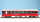 BEMO 3244 100 - RhB BD 2475 Personenwagen mit Gepäckabteil EW IV 4-achsig 2. Klasse, rot/dunkelbraun "Bernina Express" BEX - EINMALIGE AUFLAGE