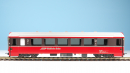 BEMO 3244 101 - RhB B 2491 Personenwagen EW IV 4-achsig 2. Klasse, rot/dunkelbraun "Bernina Express" BEX - EINMALIGE AUFLAGE