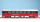 BEMO 3244 102 - RhB B 2492 Personenwagen EW IV 4-achsig 2. Klasse, rot/dunkelbraun "Bernina Express" BEX - EINMALIGE AUFLAGE