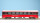 BEMO 3244 104 - RhB B 2494 Personenwagen EW IV 4-achsig 2. Klasse, rot/dunkelbraun "Bernina Express" BEX - EINMALIGE AUFLAGE