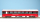 BEMO 3244 104 - RhB B 2494 Personenwagen EW IV 4-achsig 2. Klasse, rot/dunkelbraun "Bernina Express" BEX - EINMALIGE AUFLAGE