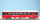 BEMO 3244 106 - RhB B 2496 Personenwagen EW IV 4-achsig 2. Klasse, rot/dunkelbraun "Bernina Express" BEX - EINMALIGE AUFLAGE