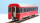 BEMO 3244 106 - RhB B 2496 Personenwagen EW IV 4-achsig 2. Klasse, rot/dunkelbraun "Bernina Express" BEX - EINMALIGE AUFLAGE