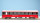 BEMO 3244 106 - RhB B 2496 Personenwagen EW IV 4-achsig 2. Klasse, rot/dunkelbraun "Bernina Express" BEX - EINMALIGE AUFLAGE