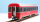 BEMO 3244 106 - RhB B 2496 Personenwagen EW IV 4-achsig 2. Klasse, rot/dunkelbraun "Bernina Express" BEX - EINMALIGE AUFLAGE