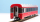 BEMO 3244 106 - RhB B 2496 Personenwagen EW IV 4-achsig 2. Klasse, rot/dunkelbraun "Bernina Express" BEX - EINMALIGE AUFLAGE