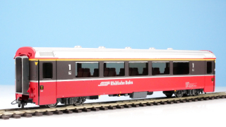 BEMO 3244 108 - RhB A 1273 Personenwagen EW IV 4-achsig 1. Klasse, rot/dunkelbraun "Bernina Express" BEX - EINMALIGE AUFLAGE