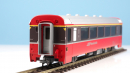 BEMO 3244 108 - RhB A 1273 Personenwagen EW IV 4-achsig 1. Klasse, rot/dunkelbraun "Bernina Express" BEX - EINMALIGE AUFLAGE