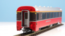 BEMO 3244 109 - RhB A 1275 Personenwagen EW IV 4-achsig 1. Klasse, rot/dunkelbraun "Bernina Express" BEX - EINMALIGE AUFLAGE