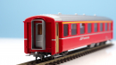 BEMO 3252 124 - RhB A 1243 Personenwagen EW I 4-achsig 1. Klasse, rot