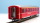 BEMO 3252 124 - RhB A 1243 Personenwagen EW I 4-achsig 1. Klasse, rot