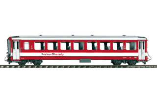BEMO 3266 220 - FO B 4270 Personenwagen 4-achsig 2. Klasse, rot/weiss