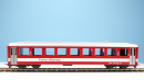BEMO 3266 225 - FO B 4265 Personenwagen 4-achsig 2. Klasse, rot/weiss