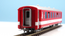 BEMO 3266 225 - FO B 4265 Personenwagen 4-achsig 2. Klasse, rot/weiss