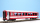 BEMO 3266 225 - FO B 4265 Personenwagen 4-achsig 2. Klasse, rot/weiss
