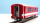BEMO 3266 225 - FO B 4265 Personenwagen 4-achsig 2. Klasse, rot/weiss