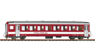 BEMO 3267 214 - FO B 4254 Personenwagen 4-achsig 2. Klasse, rot/weiss - Pendelzugwagen