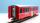 BEMO 3286 135 - RhB WS 3911 Velowagen 4-achsig, rot