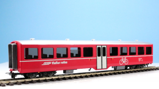 BEMO 3286 138 - RhB WS 3914 Velowagen 4-achsig, rot