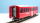 BEMO 3286 138 - RhB WS 3914 Velowagen 4-achsig, rot