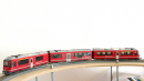 BEMO 7244 117 - RhB ABe 8/12 3507 "Benedetg Fontana" Zweispannungs-Elektrotriebzug ZTZ "Allegra" 1./2. Klasse, rot
