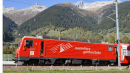 BEMO 1262 555 - MGB HGe 4/4 II 5 "Mount Fuji" Elektrolokomotive mit Zahnradantrieb, rot/weiss "30 Jahre"