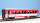 BEMO 3266 251 - MGB B 4271 Personenwagen 4-achsig 2. Klasse, rot/weiss