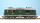 BEMO 1258 110 - RhB Ge 4/4 II 611 "Landquart" Elektrolokomotive, grün - Nostalgielok