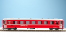 BEMO 3240 173 - RhB B 2443 Personenwagen EW II 4-achsig 2. Klasse, neurot - refit