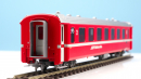 BEMO 3240 175 - RhB B 2375 Personenwagen EW II 4-achsig 2. Klasse, neurot - refit