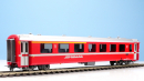 BEMO 3241 160 - RhB AB 1570 Personenwagen EW II 4-achsig...