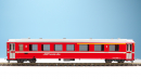 BEMO 3241 160 - RhB AB 1570 Personenwagen EW II 4-achsig 1./2. Klasse, neurot - refit