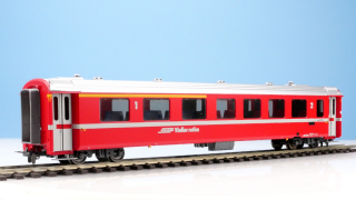 BEMO 3241 161 - RhB AB 1561 Personenwagen EW II 4-achsig 1./2. Klasse, neurot - refit