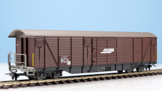 BEMO 2278 170 - RhB Gak-v 5420 Grossraumgüterwagen 4-achsig, braun