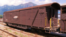 BEMO 2278 170 - RhB Gak-v 5420 Grossraumgüterwagen 4-achsig, braun