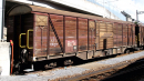 BEMO 2278 180 - RhB Gak-v 5410 Grossraumgüterwagen 4-achsig, braun