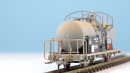BEMO 2296 320 - MOB Uhk P 890 Kesselwagen 2-achsig, leichte Rostverwitterung