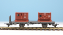 BEMO 2258 101 - RhB Lbk 8641 Kiestransportwagen 2-achsig,...