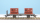 BEMO 2258 106 - RhB Lbk 8646 Kiestransportwagen 2-achsig, grau/braun
