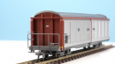 BEMO 2278 103 - RhB Haik-v 5113 Schiebewandwagen 4-achsig, silber/braun