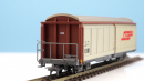 BEMO 2278 109 - RhB Haik-v 5109 Schiebewandwagen 4-achsig, hellbraun/dunkelbraun